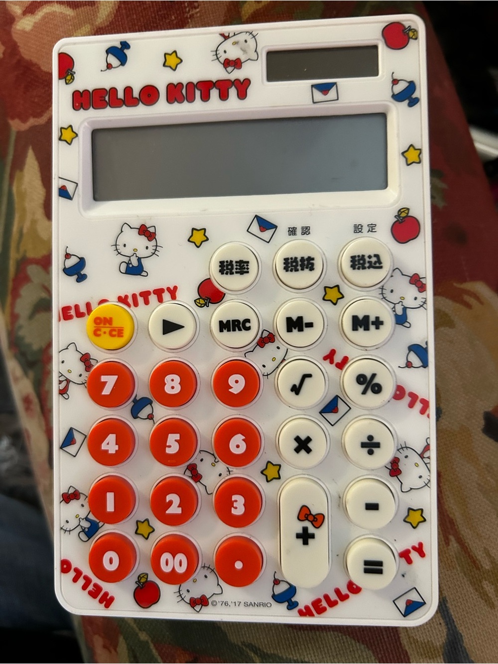 Preloved Sanrio Hello Kitty Solar Calculator